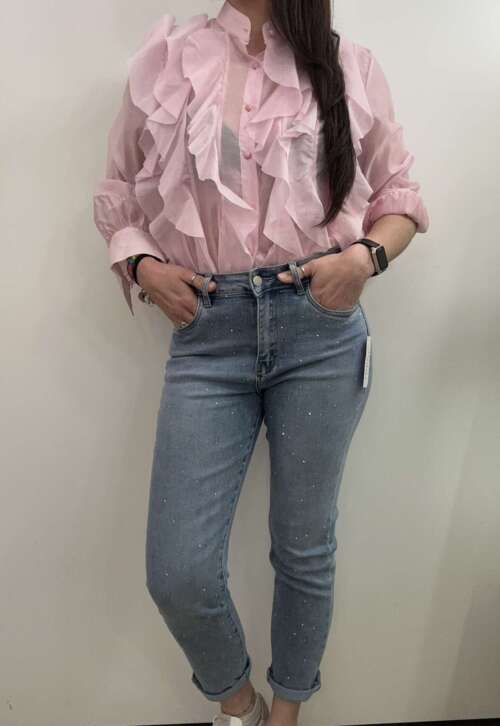 Camicia rouches