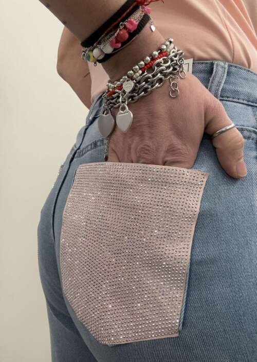 Jeans glitter
