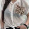 Camicia paillettes