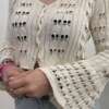 Cardigan perforated - immagine 5