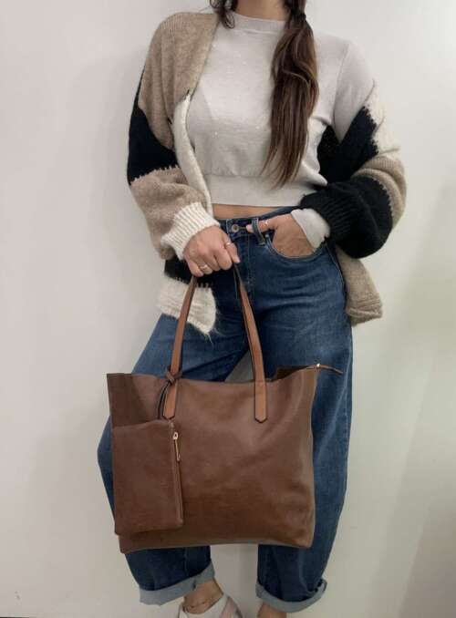 Cardigan righe