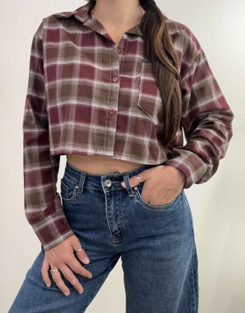 Camicia cropped