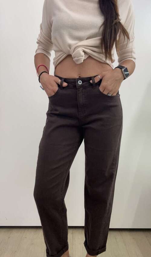 Alternative view of Jeans balloon brown