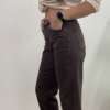 Jeans balloon brown - immagine 3