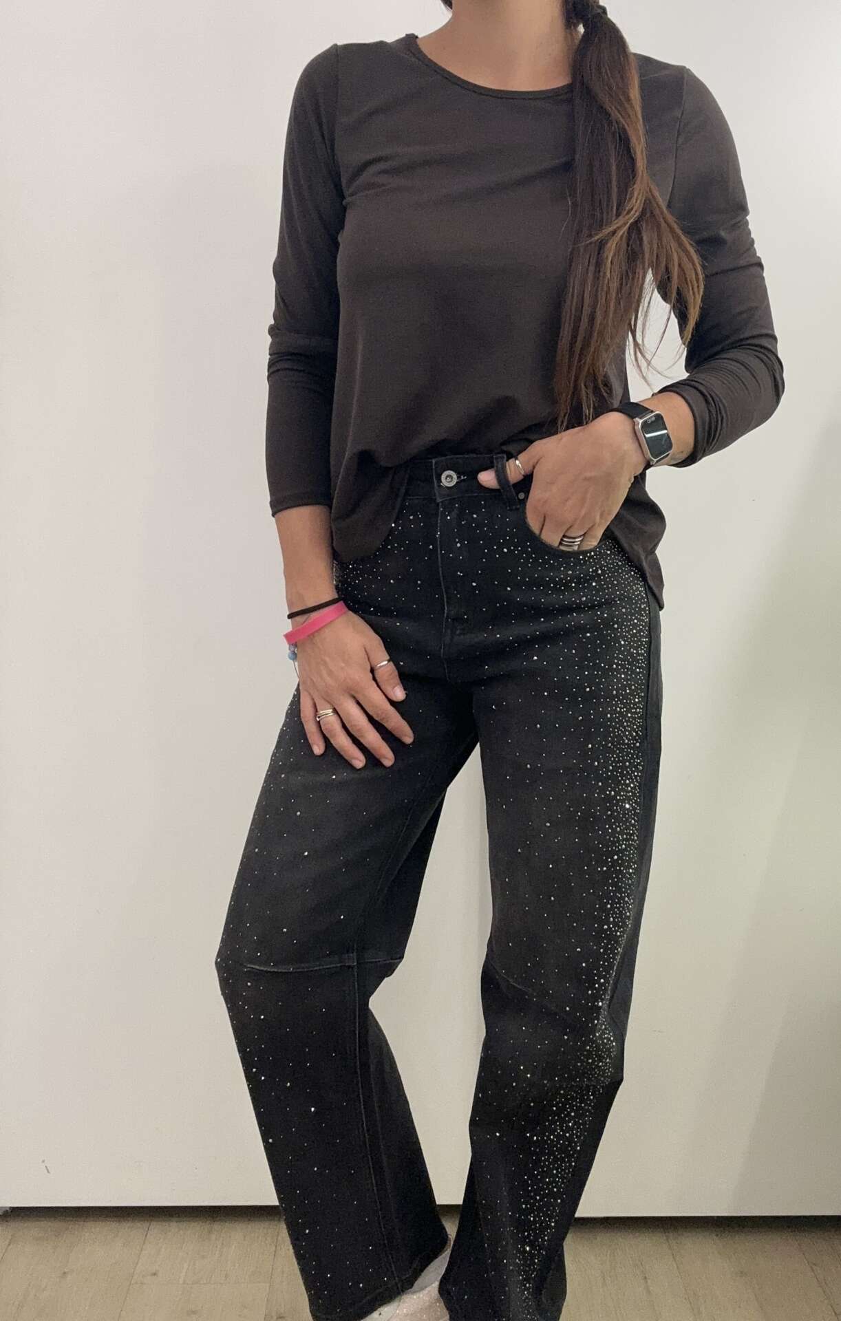 Maglia con bottoni