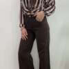 Jeans sfrangiato