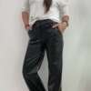 Pantalone ecopelle