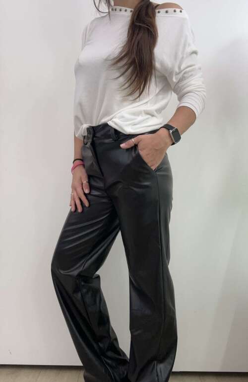 Alternative view of Pantalone ecopelle