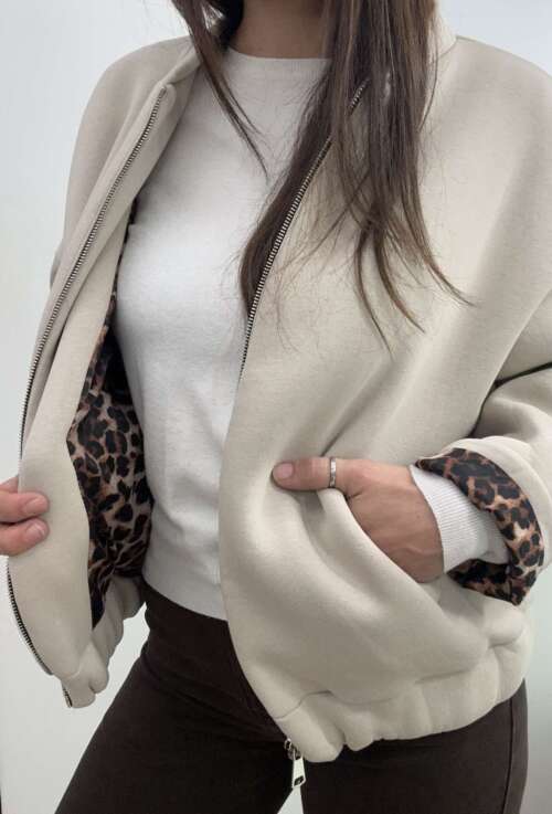 Giacca Leopard